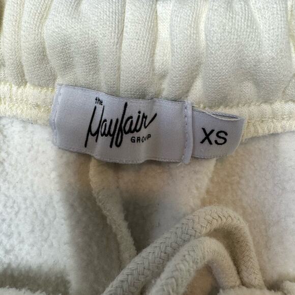 Mayfair Group “Being Human Is Hard” fleece sweat shorts Size XS Fleece Shorts - Picture 3 of 8